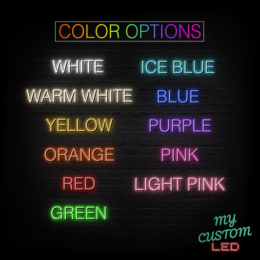 Beer and Burger LED Neon Sign