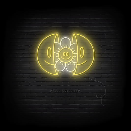 Smile Pill LED Neon Sign