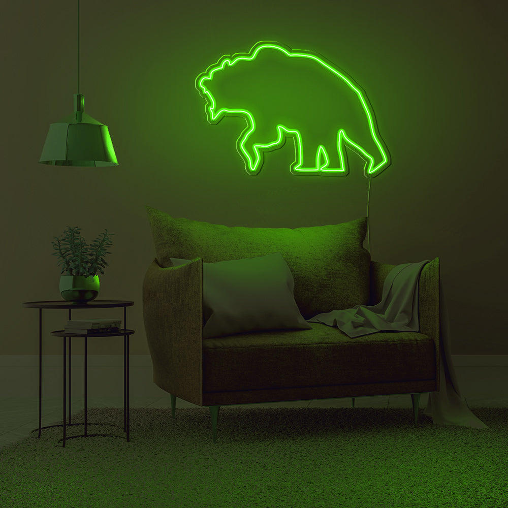 Bear Market Neon LED Sign