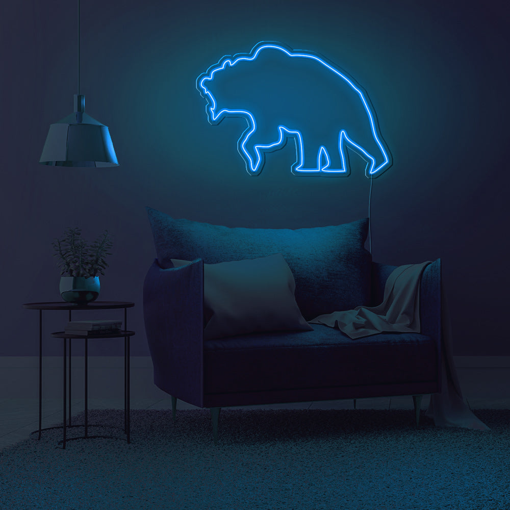Bear Market Neon LED Sign