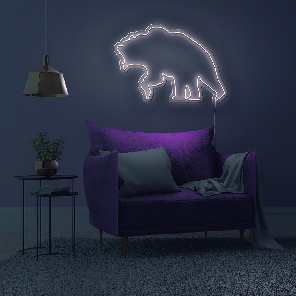 Bear Market Neon LED Sign