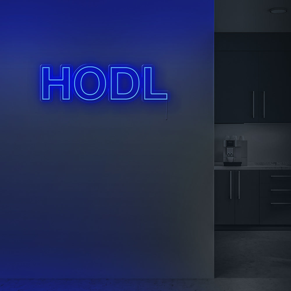 HODL Neon LED Sign