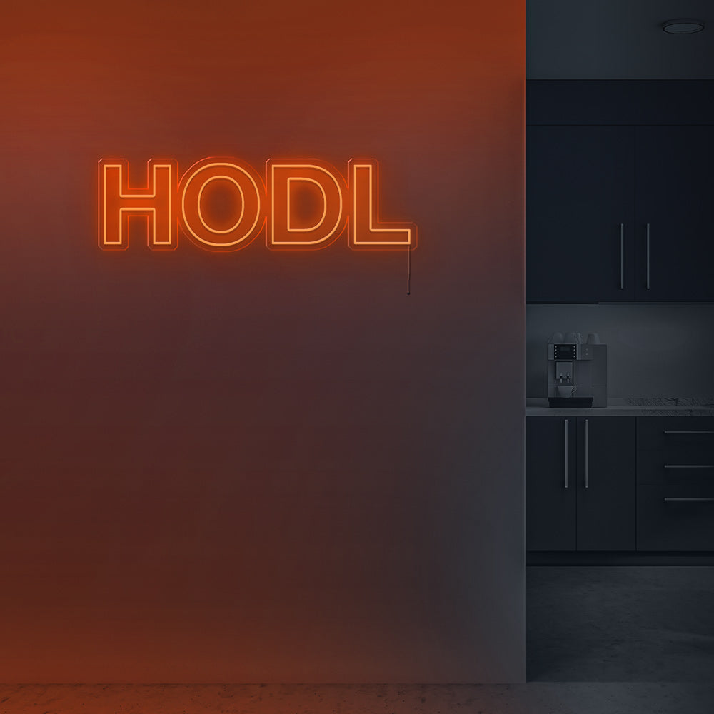 HODL Neon LED Sign