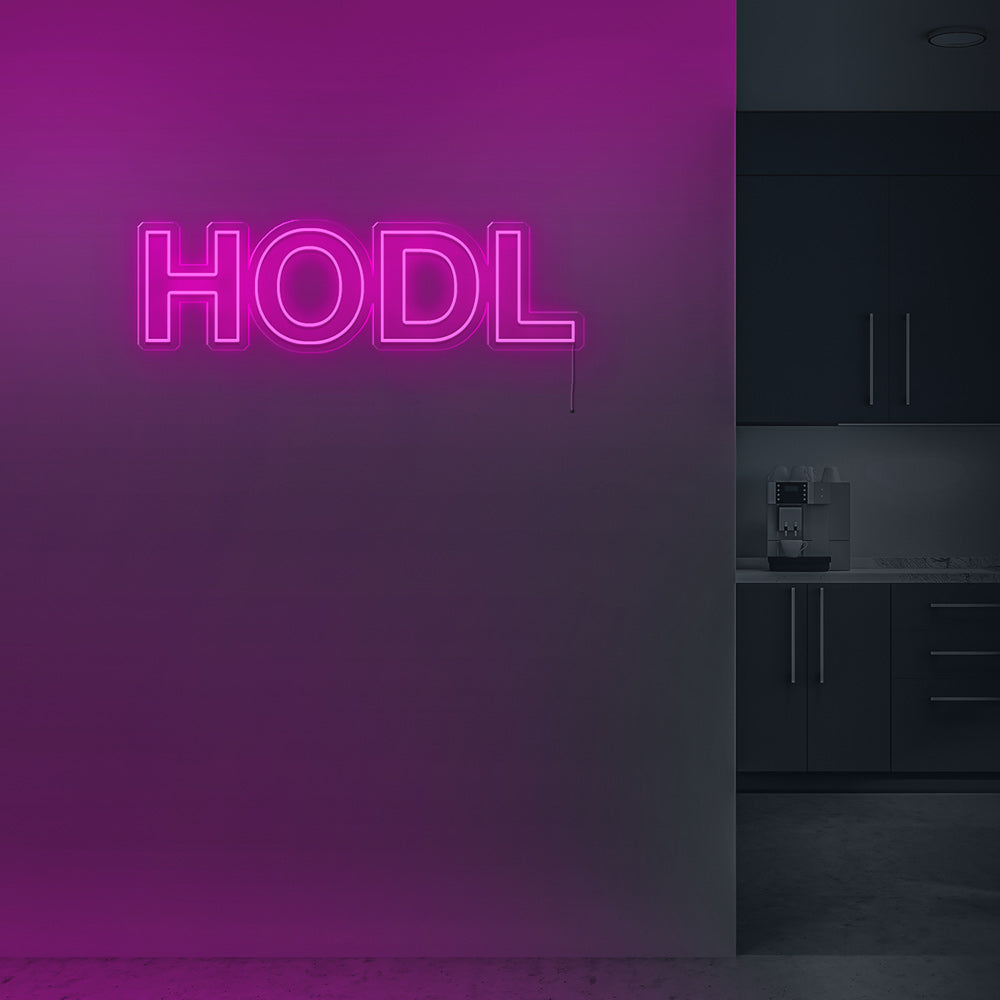 HODL Neon LED Sign