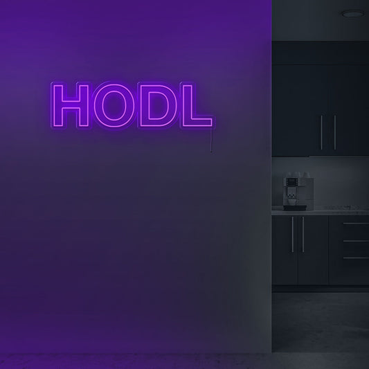 HODL Neon LED Sign