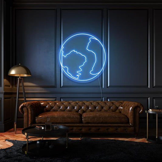 The Earth LED Neon Sign