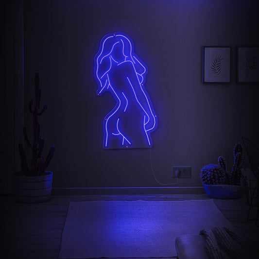 Women Body LED Neon Sign