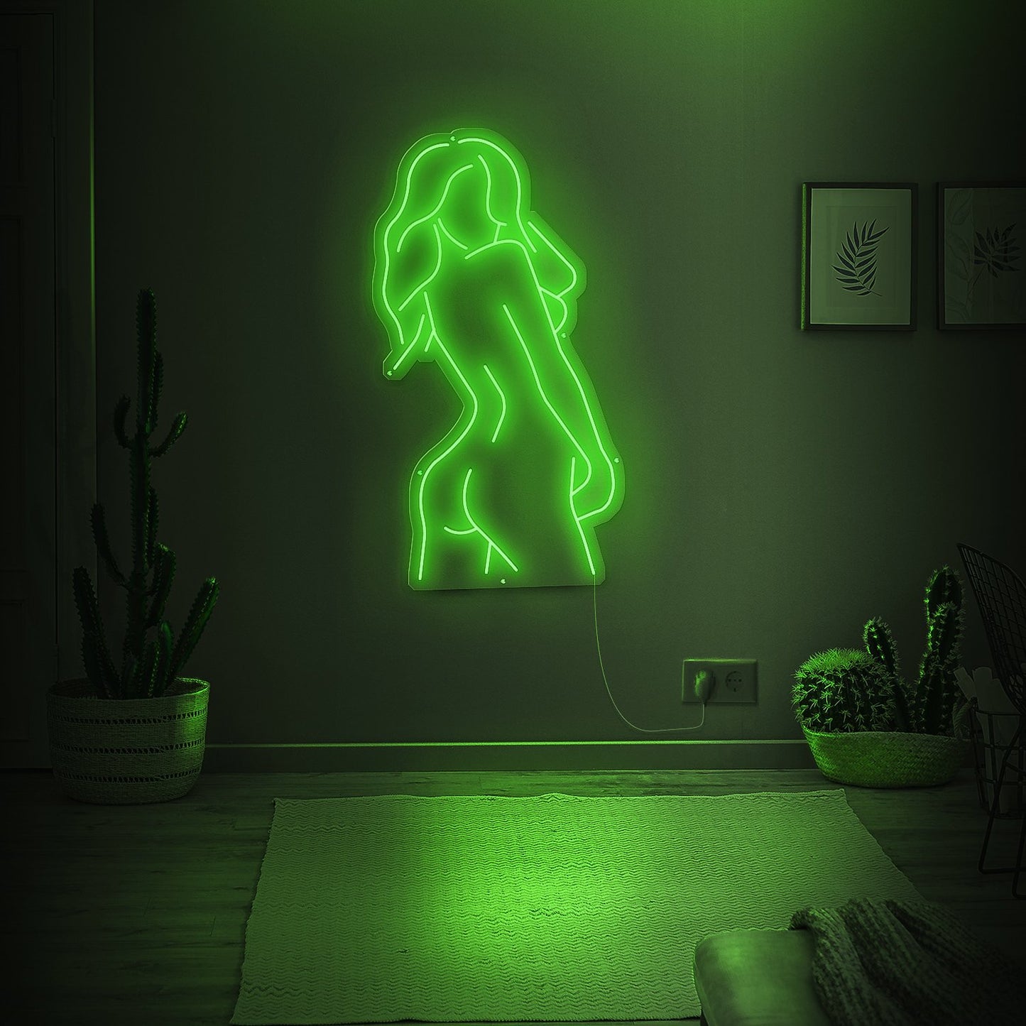 Women Body LED Neon Sign