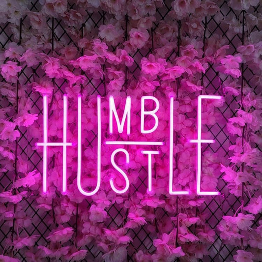 Humble / Hustle LED Neon Sign