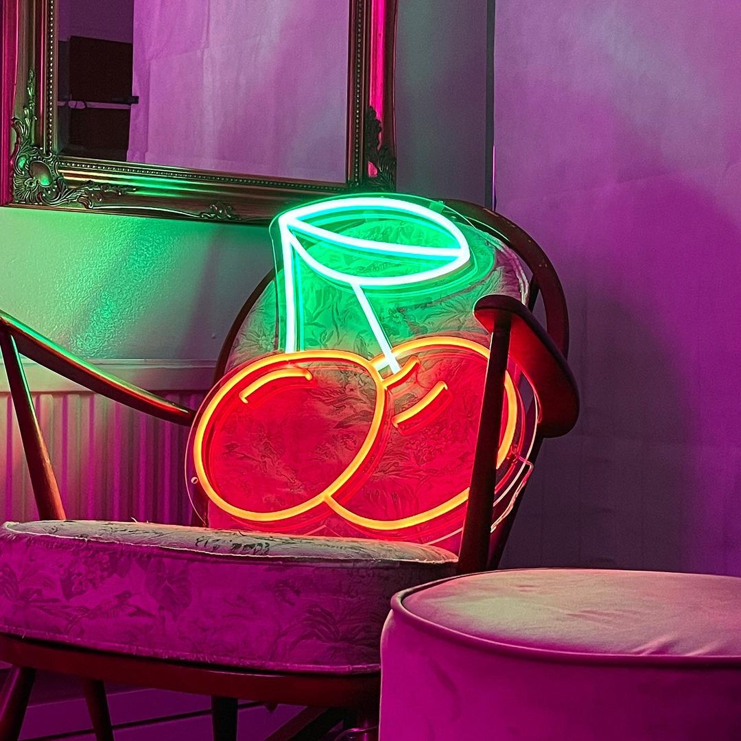 Cherry LED Neon Sign