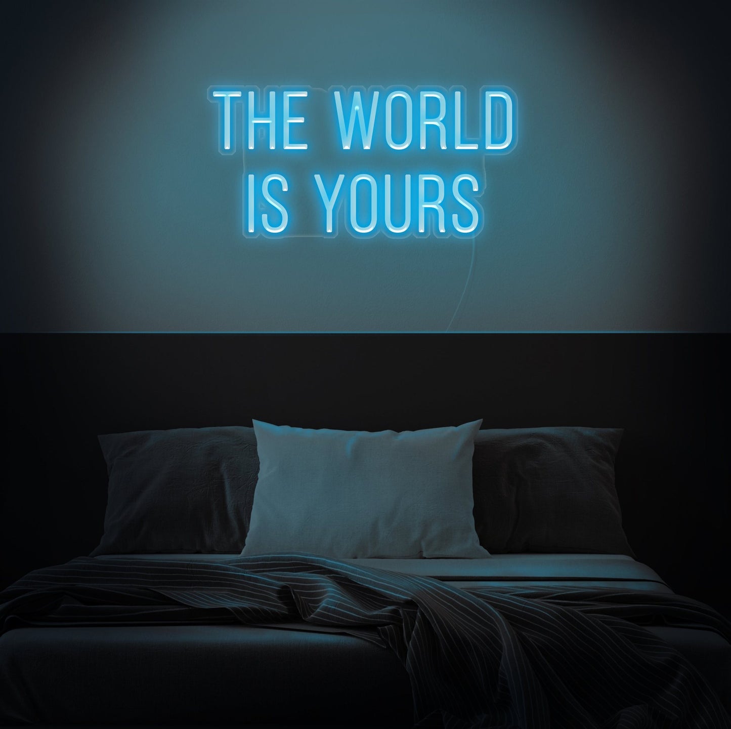 The World Is Yours LED Neon Sign