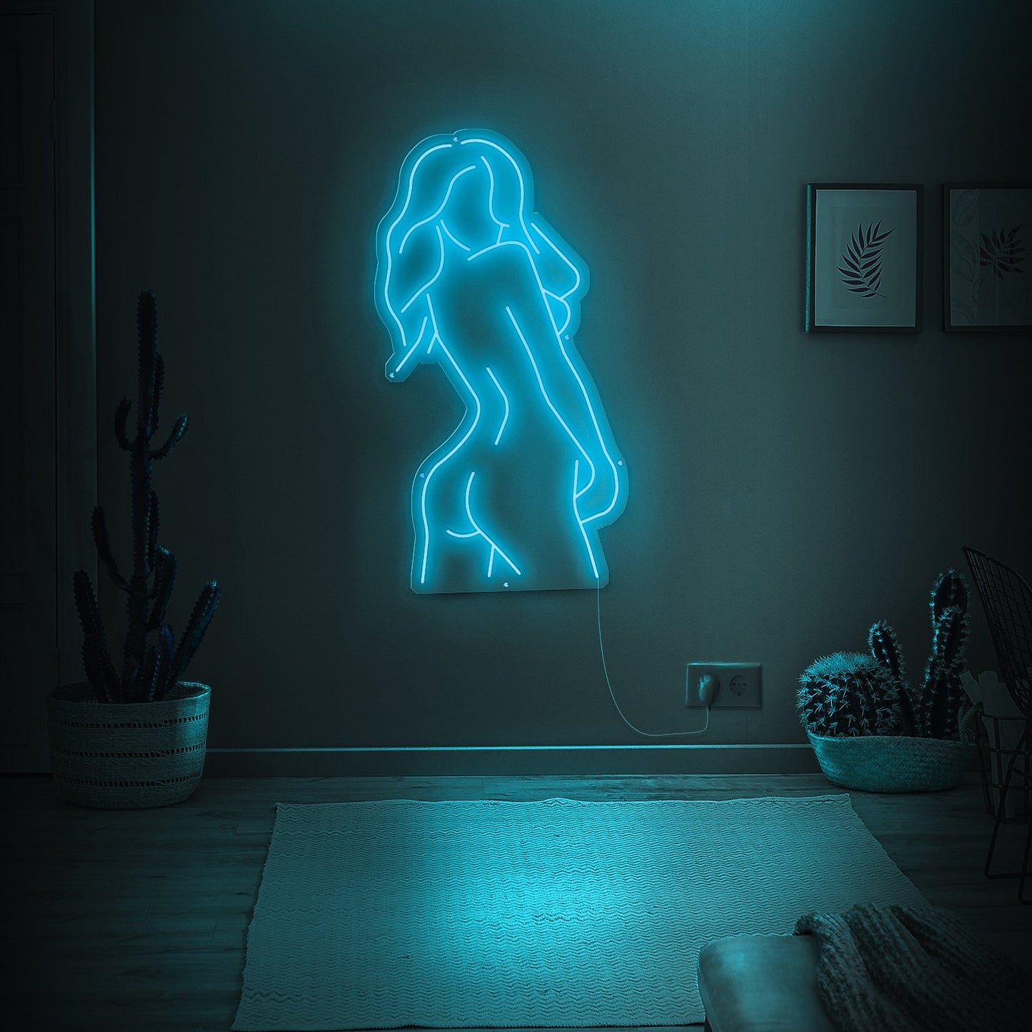 Women Body LED Neon Sign