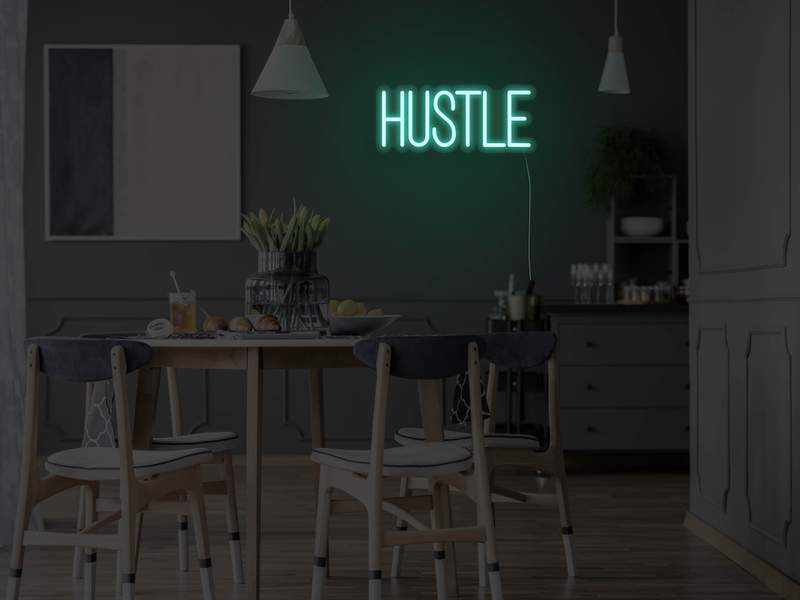 Hustle LED Neon Sign SK01