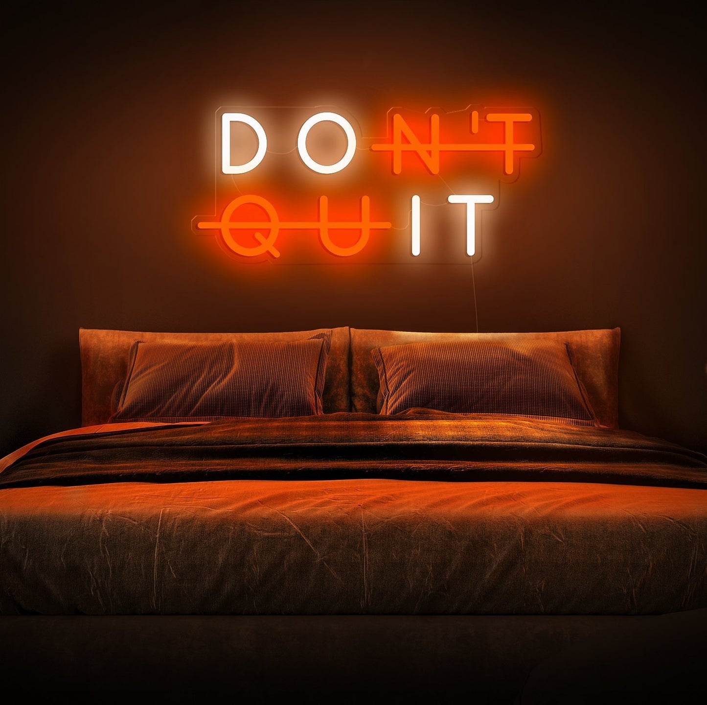Don't Quit LED Neon Sign