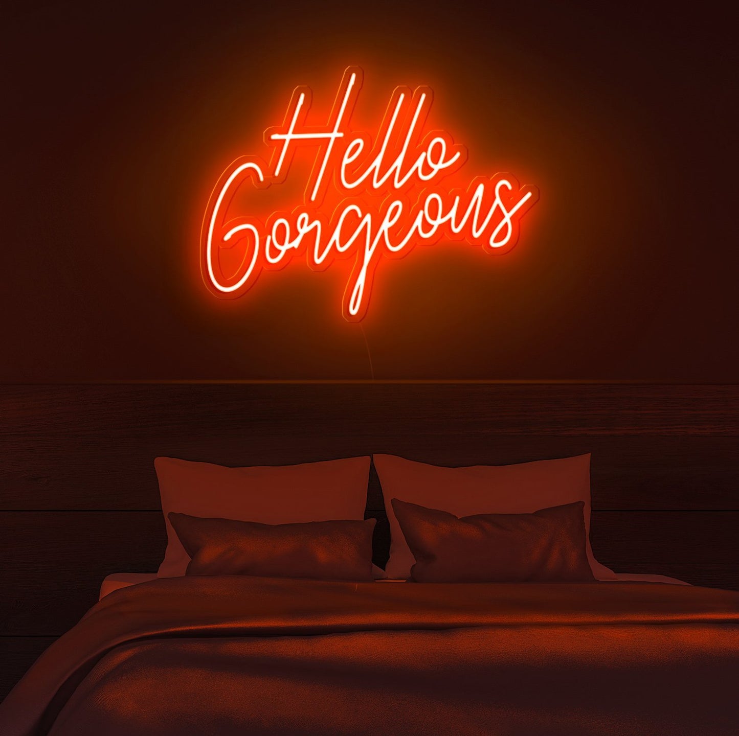 Hello Gorgeous LED Neon Sign