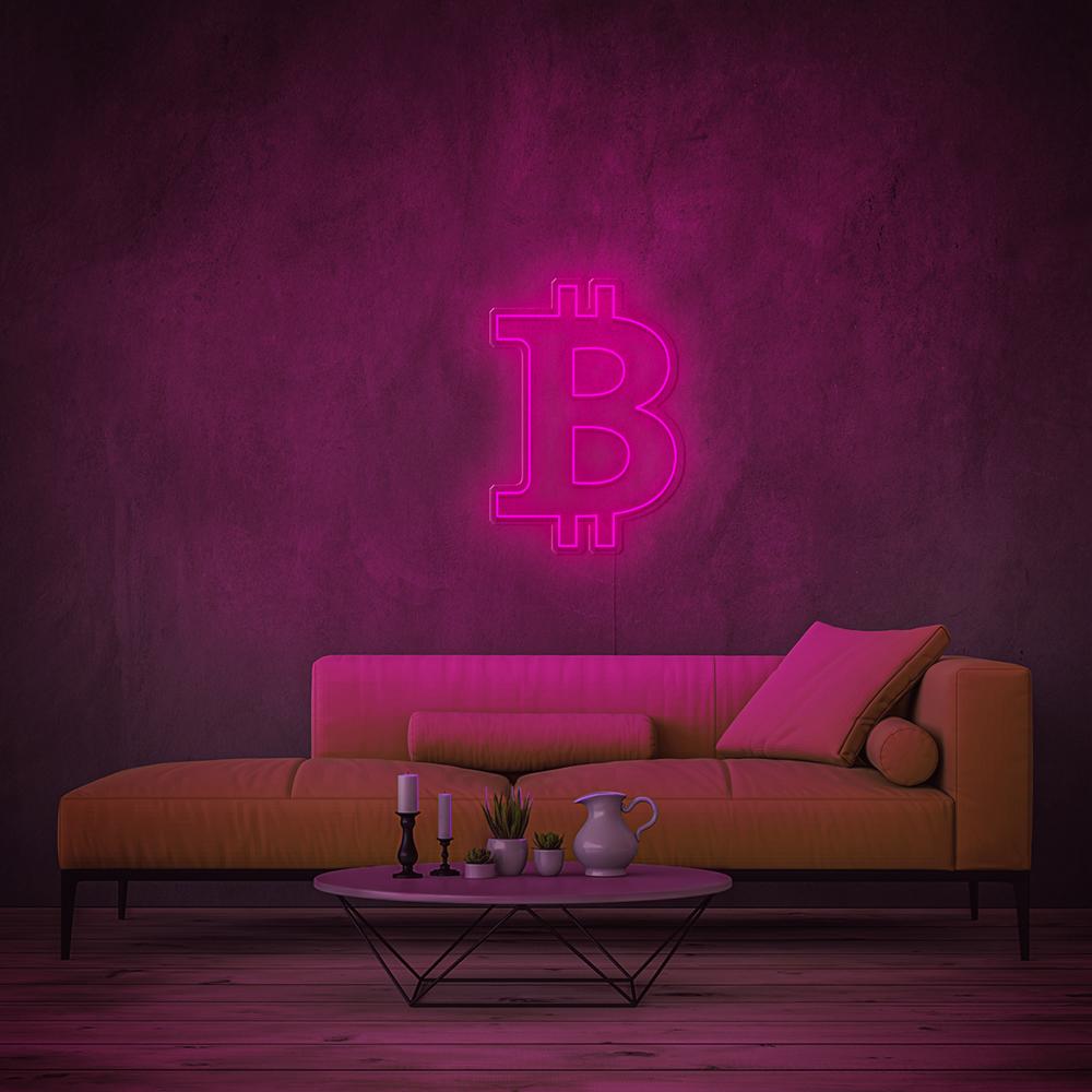 Bitcoin Neon LED Sign
