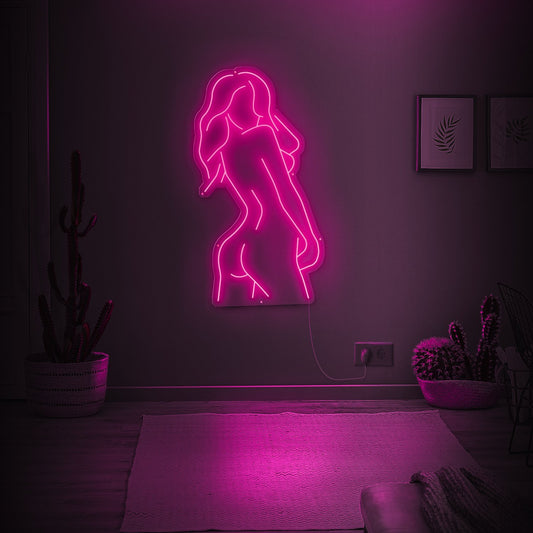 Women Body LED Neon Sign