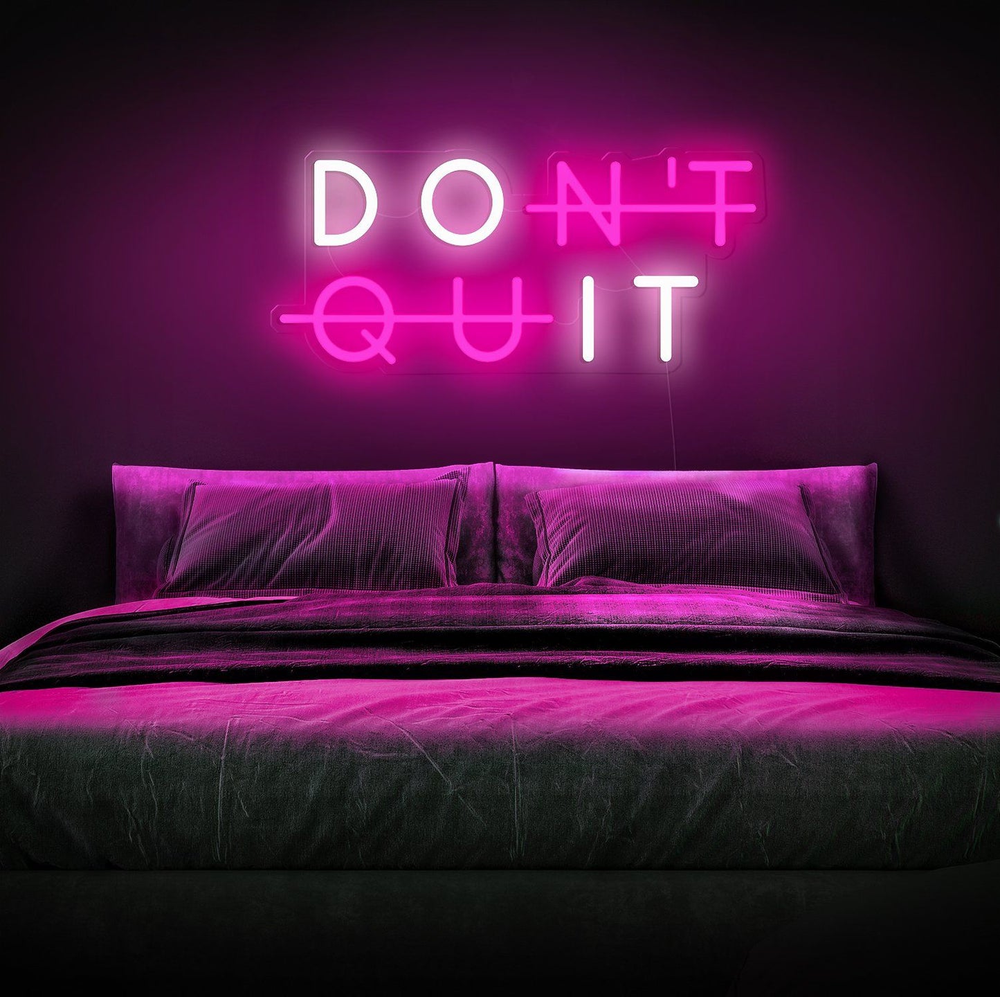 Don't Quit LED Neon Sign