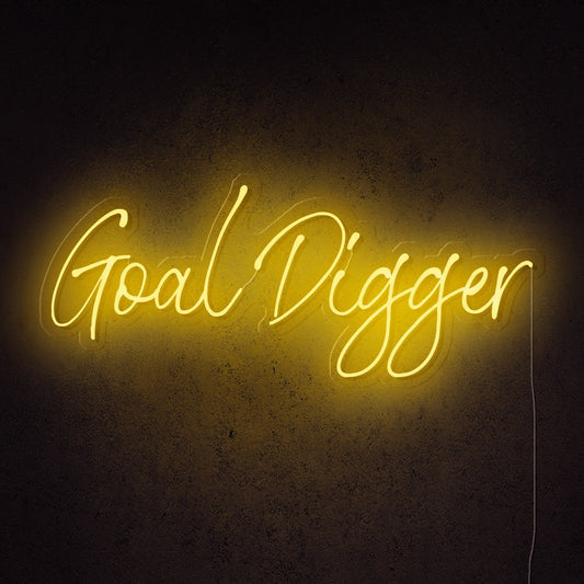 Goal Digger LED Neon Sign