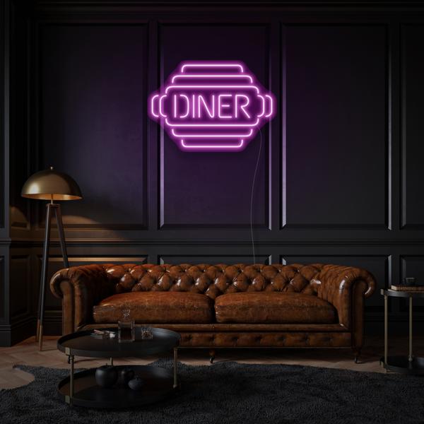 Vintage Style Diner LED Neon Sign