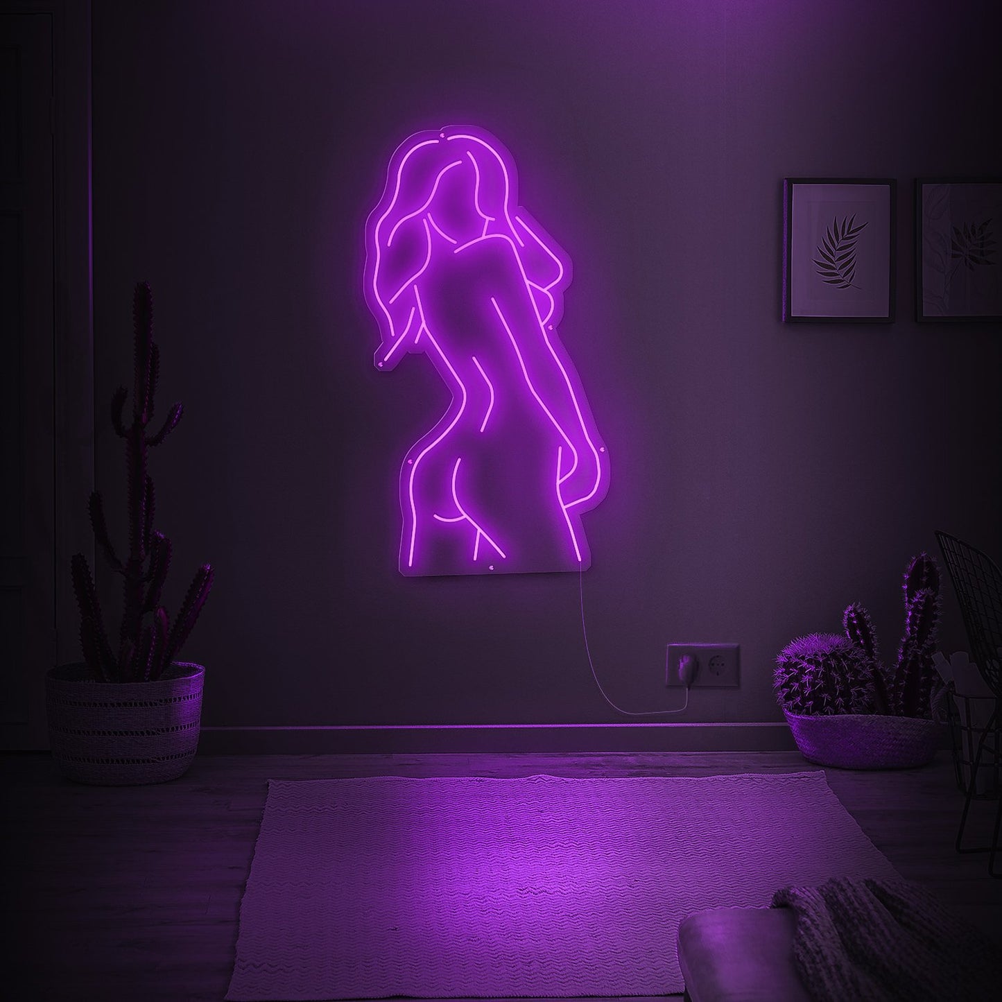 Women Body LED Neon Sign