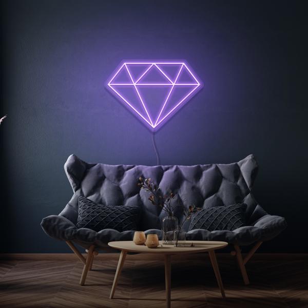 Diamond LED Neon Sign
