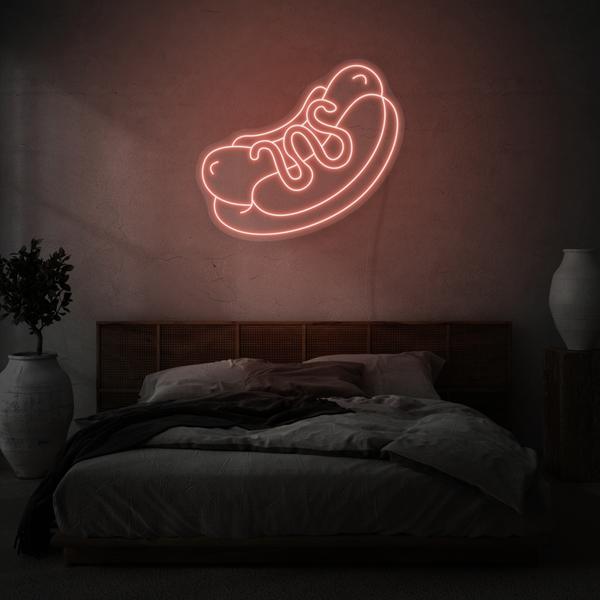 Hot Dog LED Neon Sign