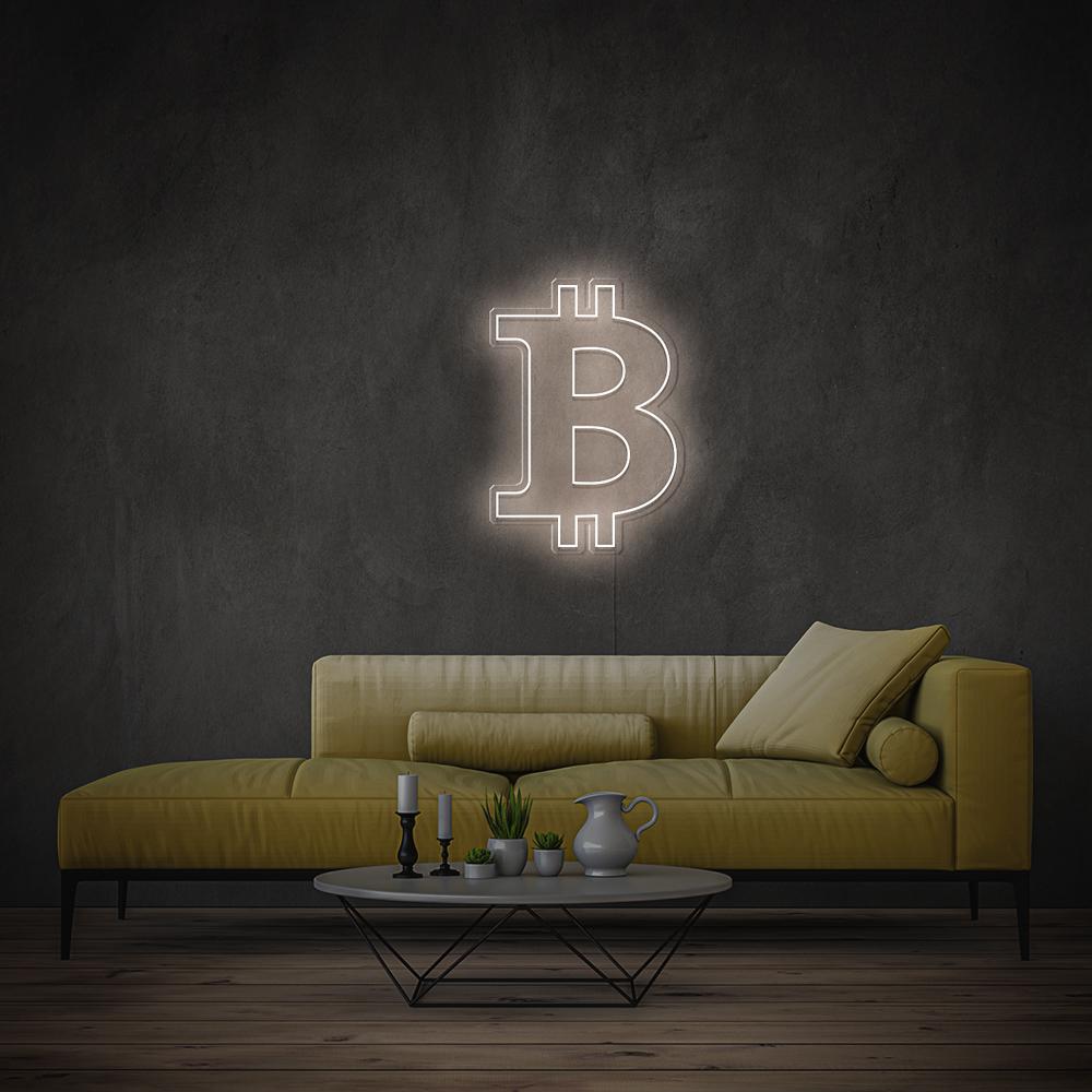 Bitcoin Neon LED Sign