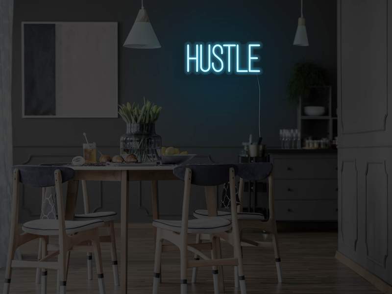 Hustle LED Neon Sign SK01
