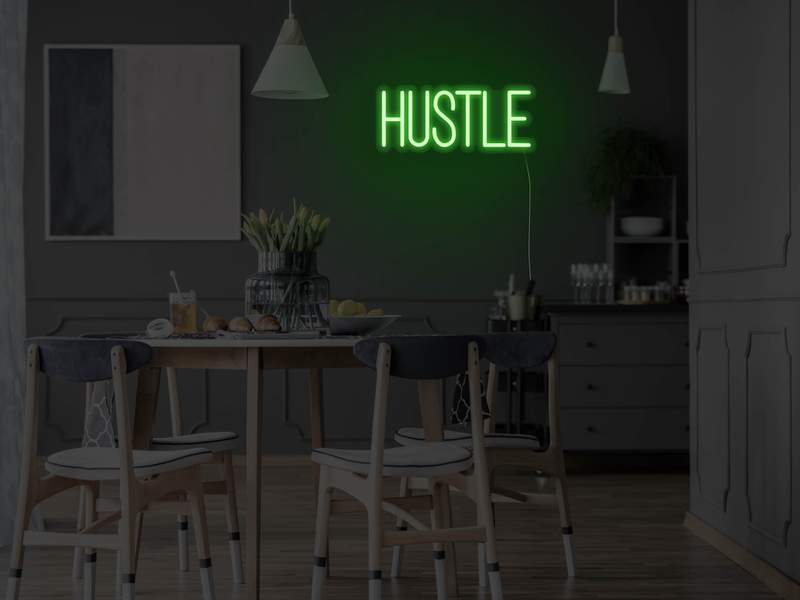Hustle LED Neon Sign SK01