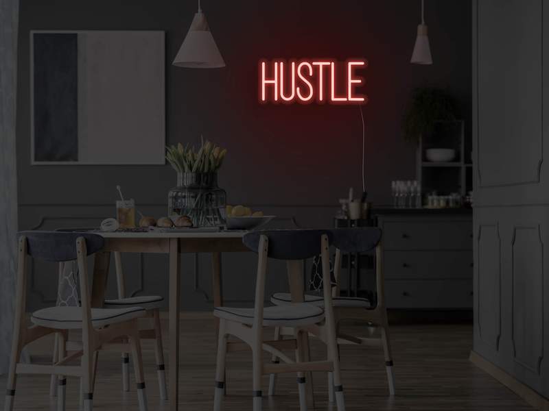 Hustle LED Neon Sign SK01