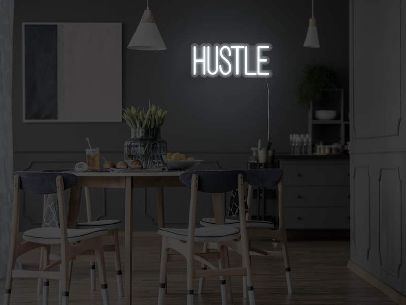 Hustle LED Neon Sign SK01
