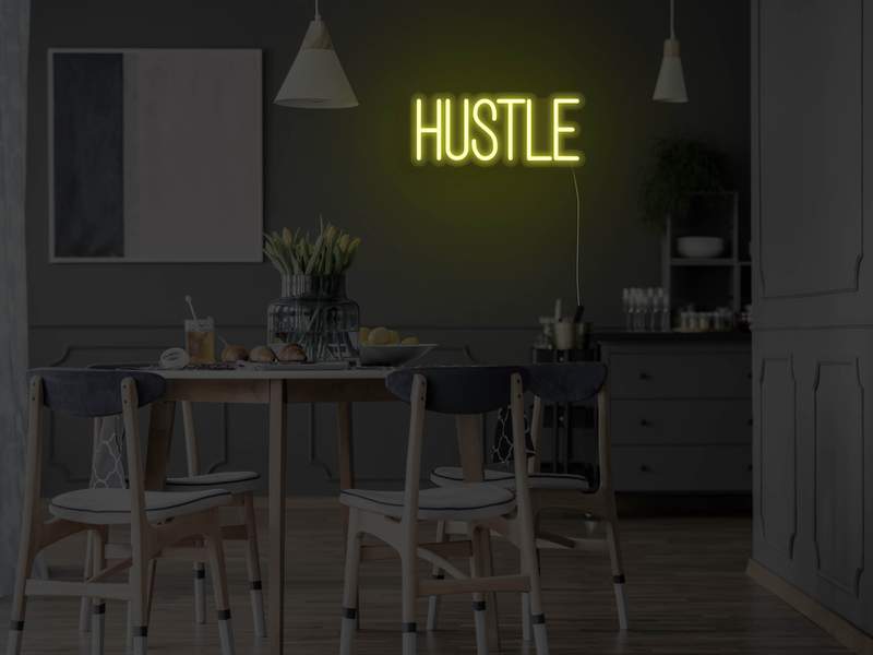 Hustle LED Neon Sign SK01