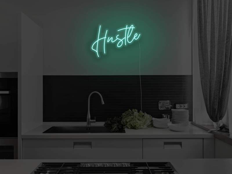 Hustle LED Neon Sign SK02