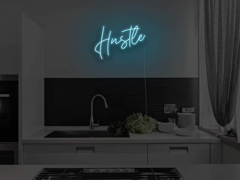 Hustle LED Neon Sign SK02