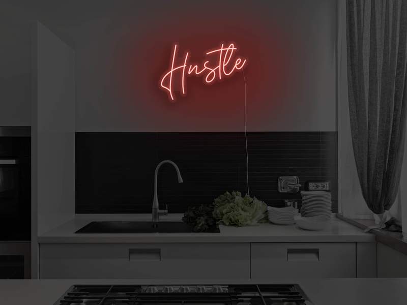 Hustle LED Neon Sign SK02