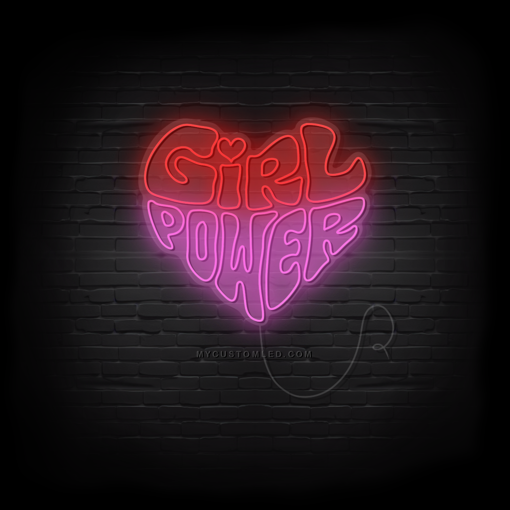 Girl Power Neon Sign