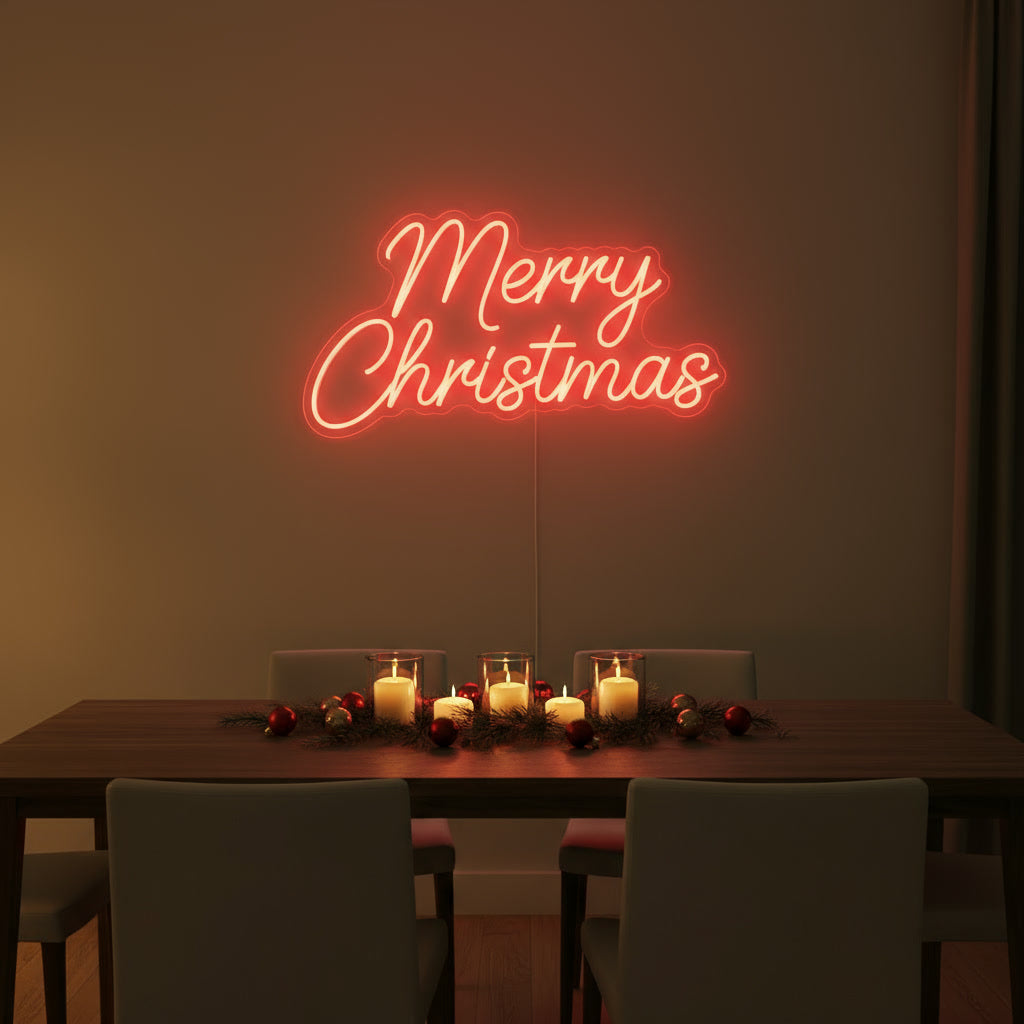 Merry Christmas LED Neon Sign