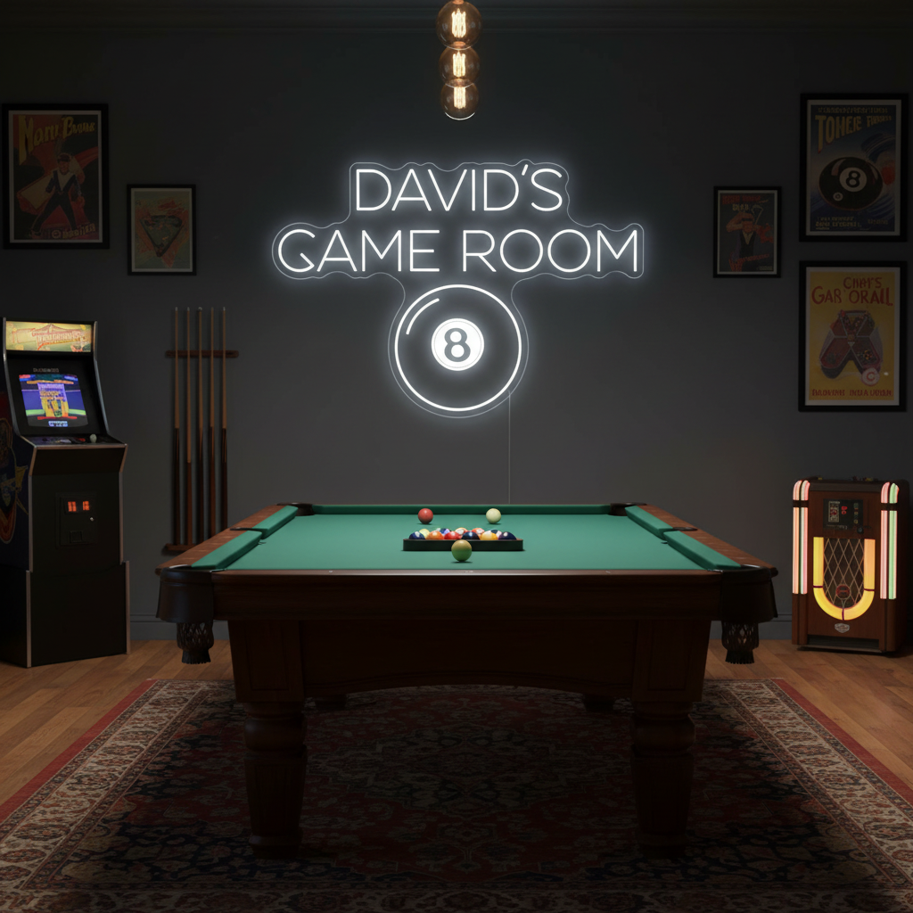 Personalized Game Room LED Neon Sign