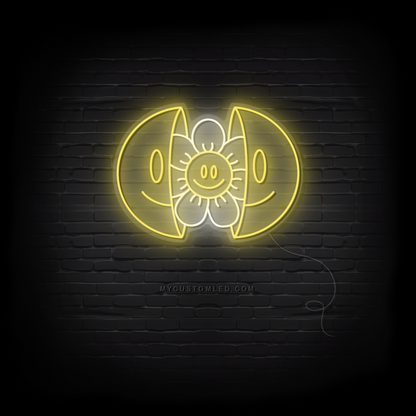 Smile Pill LED Neon Sign