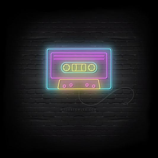 Tape Neon Sign