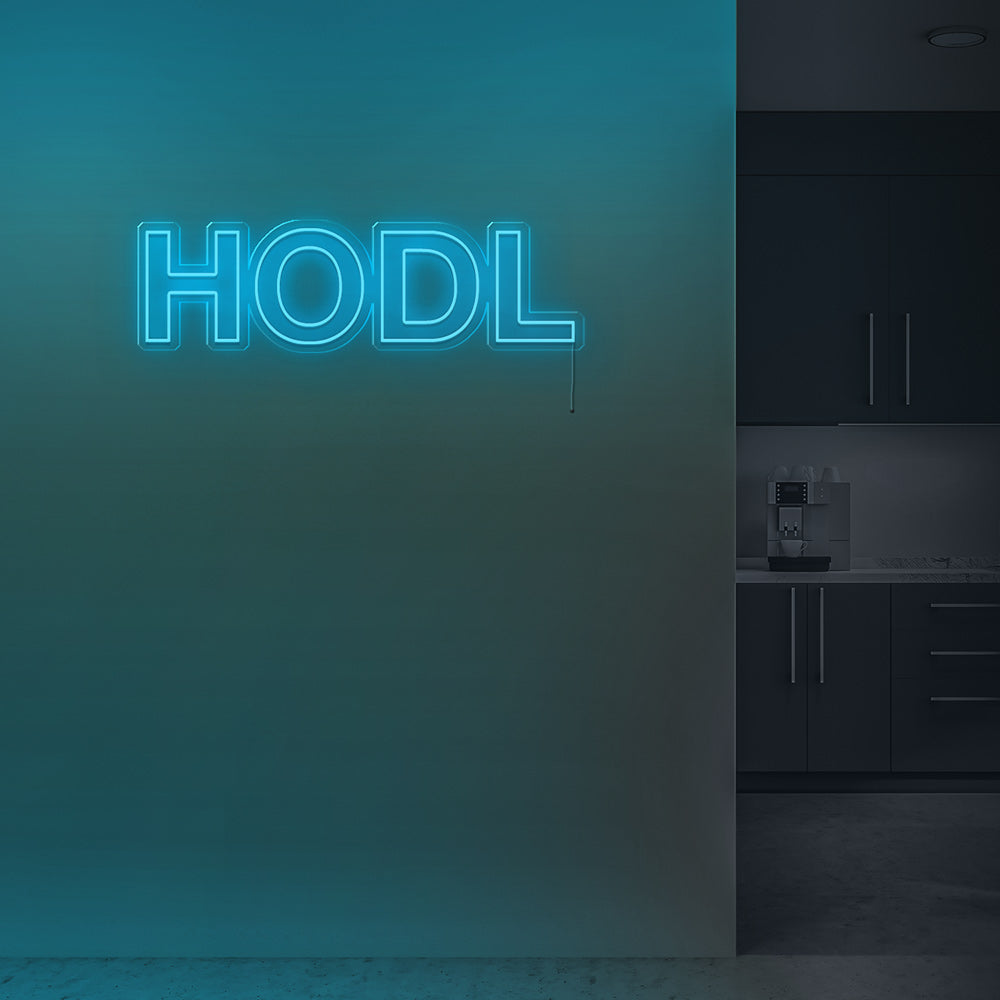 HODL Neon LED Sign