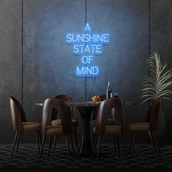 A Sunshine State of Mind LED Sign