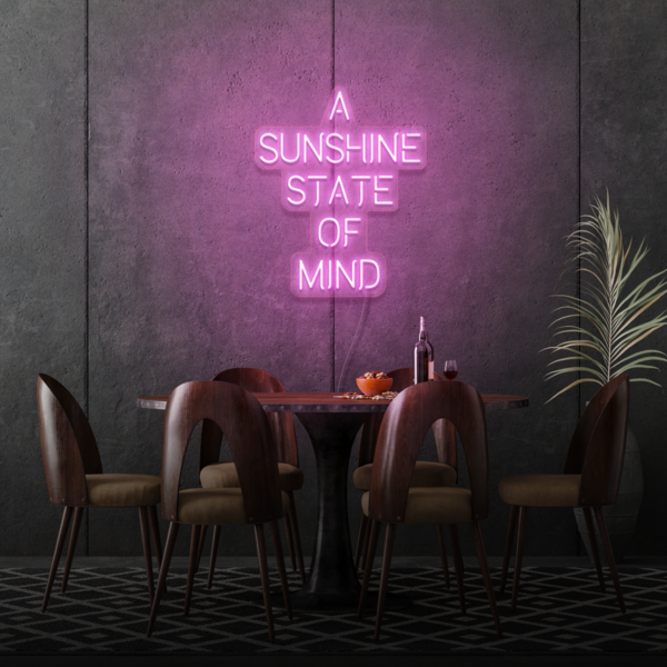 A Sunshine State of Mind LED Sign