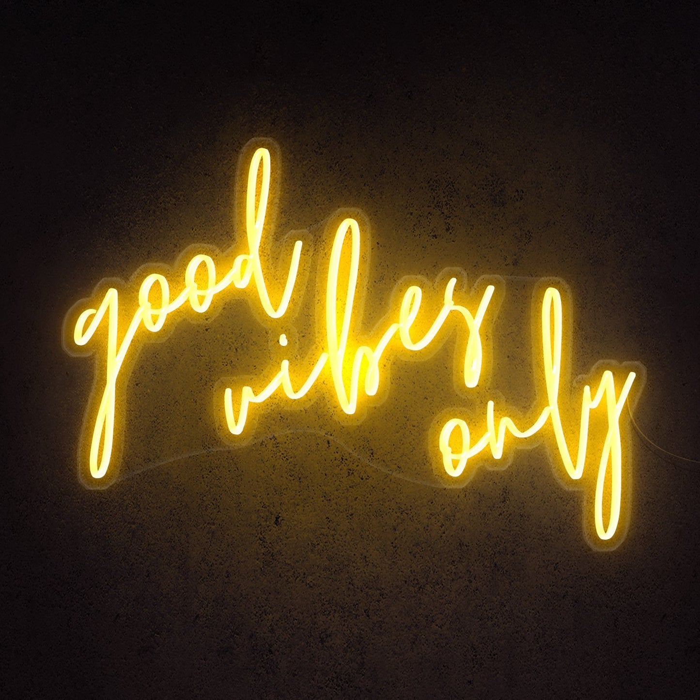 Good Vibes Only LED Sign