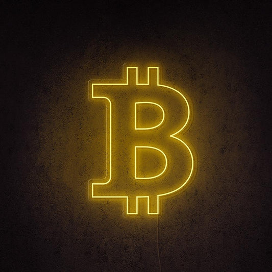 Bitcoin Neon LED Sign