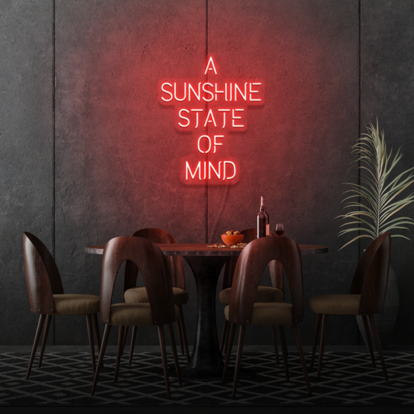 A Sunshine State of Mind LED Sign