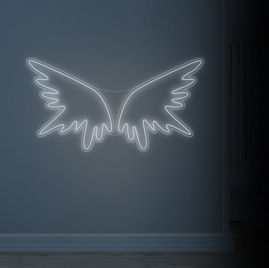 Angel Wings LED Sign