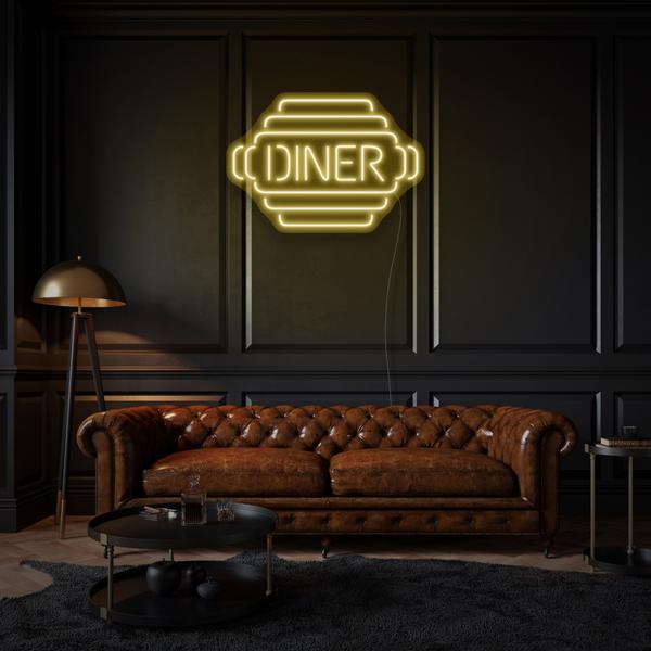 Vintage Style Diner LED Sign