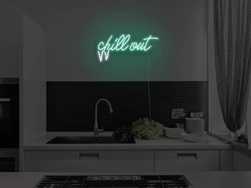 Chill Out LED Sign